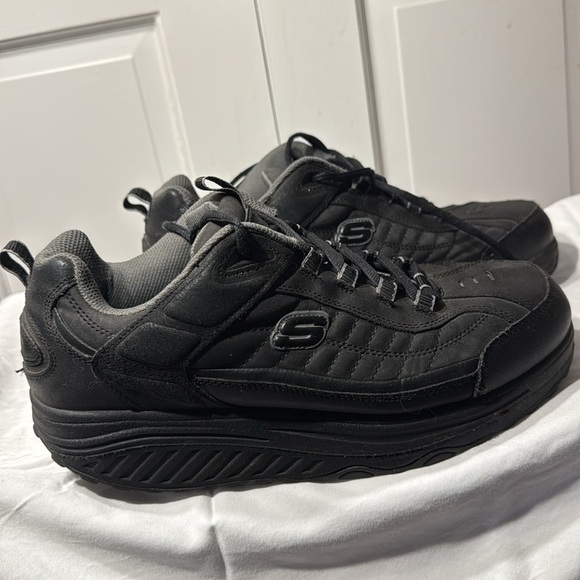 Skechers Shape-ups Black Men's Shoes SIZE 11 - Picture 5 of 8